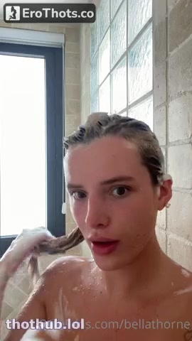 Bella Thorne porn video shower