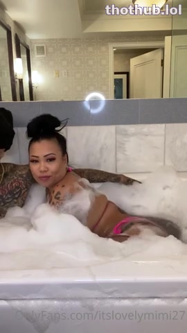 LovelyMimi/ItsLovelyMimi27 porn video riding a cock in bath