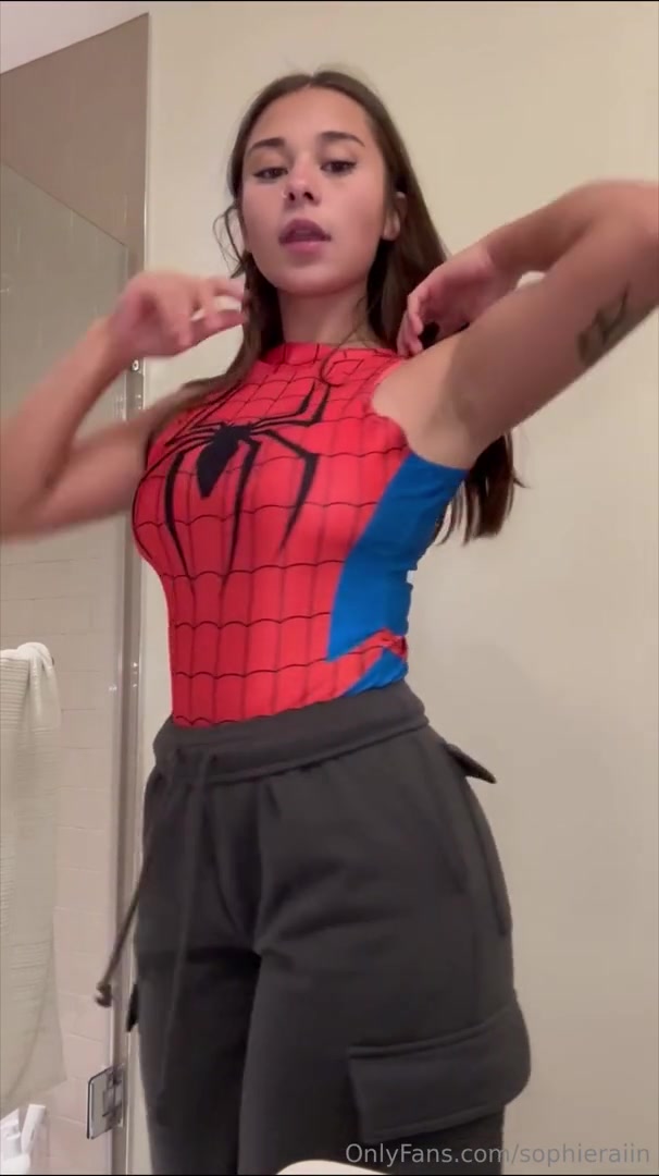 Sophie Rain porn video spiderman girl tease