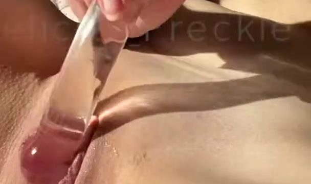 Felicity Freckle onlyfans leaked masturbate pussy with dildo