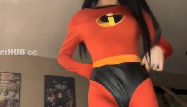 Little Warren leaked onlyfans – superhero girl stript tease!!!